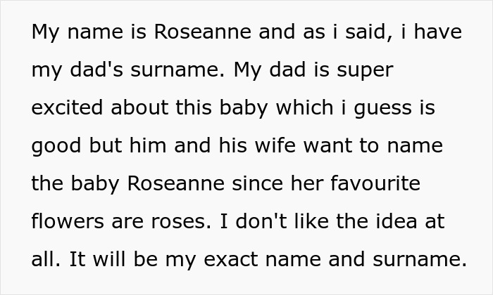 “Am I A Jerk For Not Wanting My Sister To Be Named Like Me?” “Am I A Jerk For Not Wanting My Sister To Be Named Like Me?”