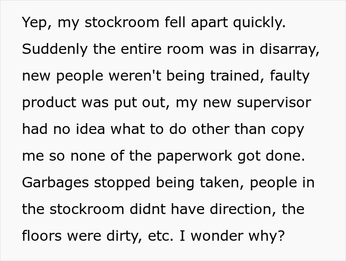 Karen Boss Tells Off Overworked And Underpaid Employee For Taking A 5-Minute Break, They Stop Doing Her Job For Her Karen Boss Tells Off Overworked And Underpaid Employee For Taking A 5-Minute Break, They Stop Doing Her Job For Her
