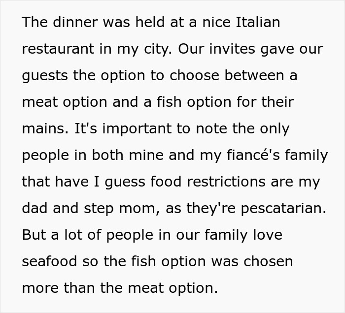 “You Just Assume Because I’m Vegan I Only Eat Salads?”: Sister Under Fire After Not Catering To Brother’s Vegan GF At Her Engagement Dinner “You Just Assume Because I’m Vegan I Only Eat Salads?”: Sister Under Fire After Not Catering To Brother’s Vegan GF At Her Engagement Dinner