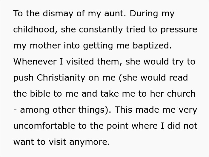 "Someone Has To Save The Boy": Religious Woman Baptizes Her Nephew Behind Everyone's Back, Receives Hilarious Revenge "Someone Has To Save The Boy": Religious Woman Baptizes Her Nephew Behind Everyone's Back, Receives Hilarious Revenge