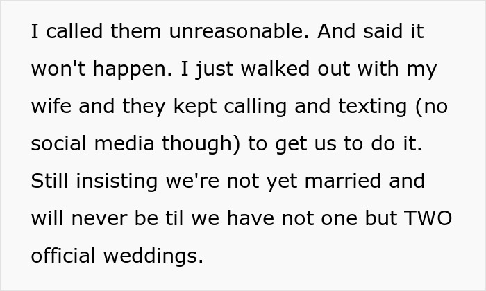 "Every Night They'd Call With Ultimatums": Couple Is Fed Up With Their Families Arguing Over Their Wedding And Decide To Elope "Every Night They'd Call With Ultimatums": Couple Is Fed Up With Their Families Arguing Over Their Wedding And Decide To Elope