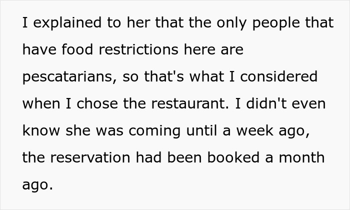 “You Just Assume Because I’m Vegan I Only Eat Salads?”: Sister Under Fire After Not Catering To Brother’s Vegan GF At Her Engagement Dinner “You Just Assume Because I’m Vegan I Only Eat Salads?”: Sister Under Fire After Not Catering To Brother’s Vegan GF At Her Engagement Dinner