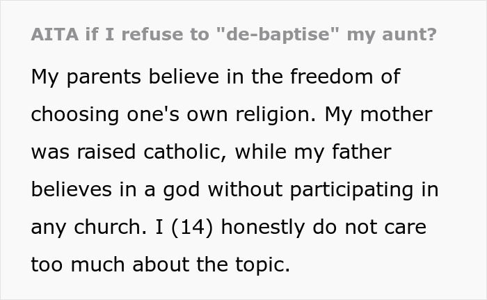 "Someone Has To Save The Boy": Religious Woman Baptizes Her Nephew Behind Everyone's Back, Receives Hilarious Revenge "Someone Has To Save The Boy": Religious Woman Baptizes Her Nephew Behind Everyone's Back, Receives Hilarious Revenge