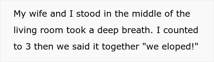 "Every Night They'd Call With Ultimatums": Couple Is Fed Up With Their Families Arguing Over Their Wedding And Decide To Elope "Every Night They'd Call With Ultimatums": Couple Is Fed Up With Their Families Arguing Over Their Wedding And Decide To Elope