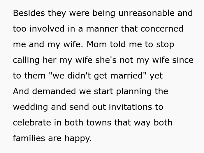 "Every Night They'd Call With Ultimatums": Couple Is Fed Up With Their Families Arguing Over Their Wedding And Decide To Elope "Every Night They'd Call With Ultimatums": Couple Is Fed Up With Their Families Arguing Over Their Wedding And Decide To Elope
