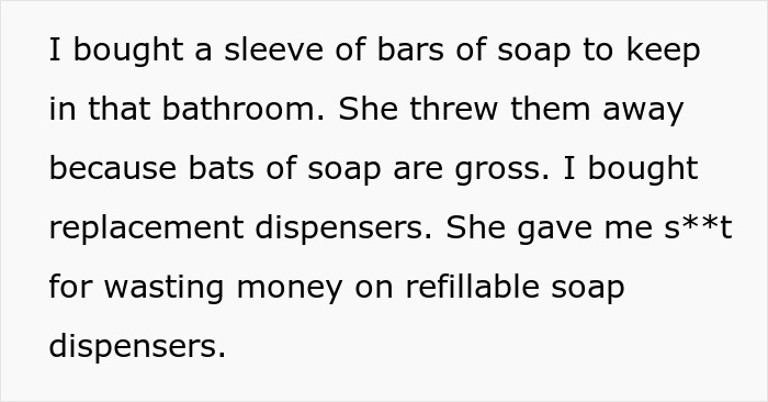"Throw The Whole Wife Away": Man Is Not Allowed To Refill Soap Dispenser, Throws It Away Instead, Making Wife Dig Through The Trash