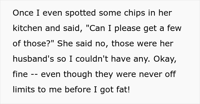 Woman Lies About Her Weight And Waits Until Friend Notices She Lost 50 Pounds, But She Only Realizes When A Mutual Friend Points It Out Woman Lies About Her Weight And Waits Until Friend Notices She Lost 50 Pounds, But She Only Realizes When A Mutual Friend Points It Out