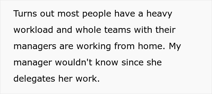 Manager Gets A Dose Of Malicious Compliance After Penalizing Team For Working From Home Manager Gets A Dose Of Malicious Compliance After Penalizing Team For Working From Home