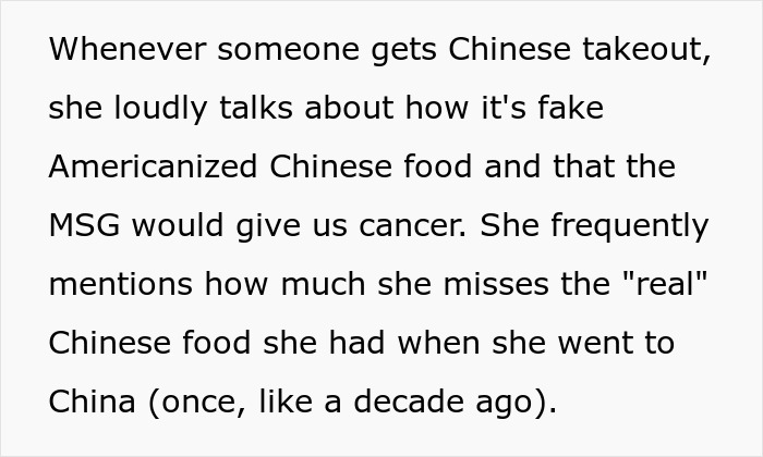 Woman Loses It After She Finds Out A Coworker's Meal She Helped Herself To Contained MSG, Takes Her To HR Woman Loses It After She Finds Out A Coworker's Meal She Helped Herself To Contained MSG, Takes Her To HR