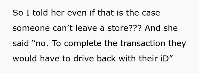 Customer Is Denied Wine Purchase By Power-Tripping Staff, Gets Sweet Revenge By Using Their Own Policy Against Them Customer Is Denied Wine Purchase By Power-Tripping Staff, Gets Sweet Revenge By Using Their Own Policy Against Them