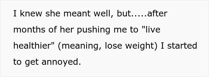 Woman Lies About Her Weight And Waits Until Friend Notices She Lost 50 Pounds, But She Only Realizes When A Mutual Friend Points It Out Woman Lies About Her Weight And Waits Until Friend Notices She Lost 50 Pounds, But She Only Realizes When A Mutual Friend Points It Out
