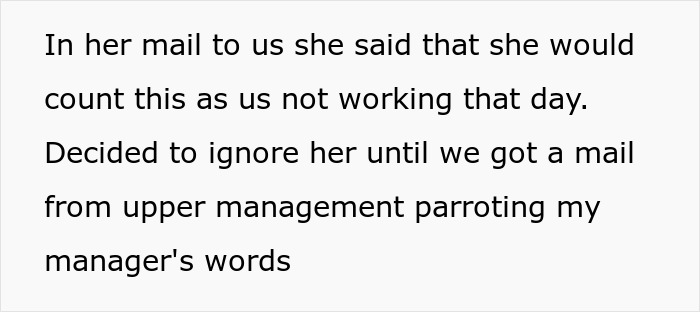 Manager Gets A Dose Of Malicious Compliance After Penalizing Team For Working From Home Manager Gets A Dose Of Malicious Compliance After Penalizing Team For Working From Home