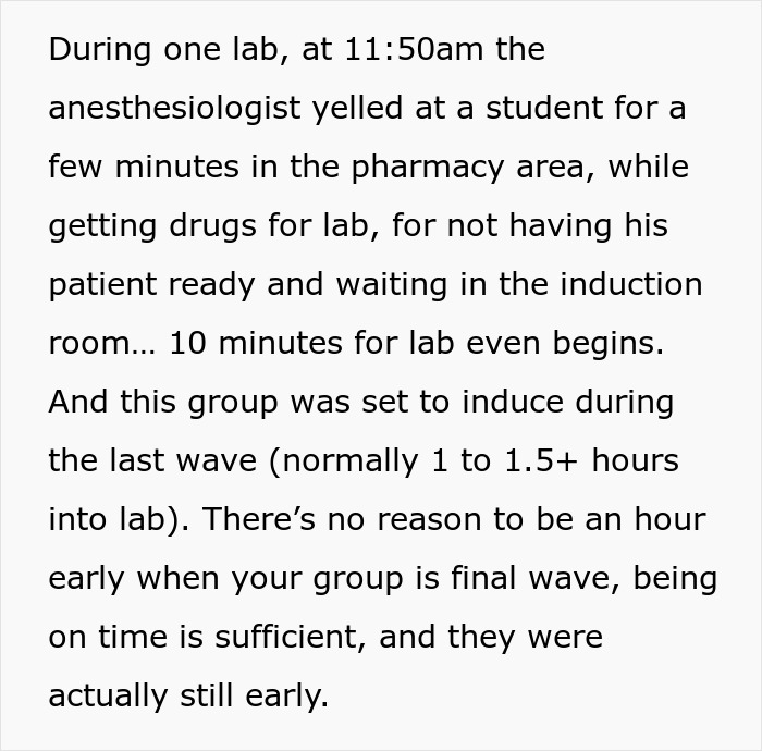 Med Students Are Told To Skip Lunchtime By Teaching Staff, Make Joint Decision Not To Follow These Demands, Get Reported To The Dean Med Students Are Told To Skip Lunchtime By Teaching Staff, Make Joint Decision Not To Follow These Demands, Get Reported To The Dean