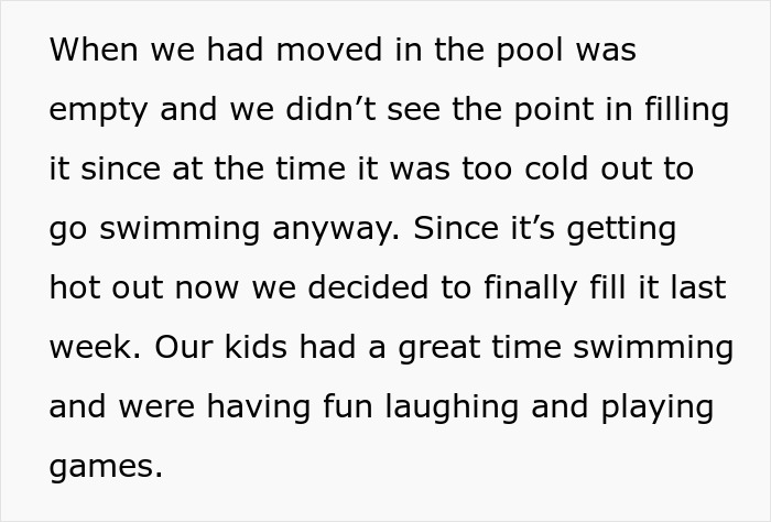 'One of my neighborhood kids drowned in a pool last summer': Parents think it's wrong to let kids swim in pool