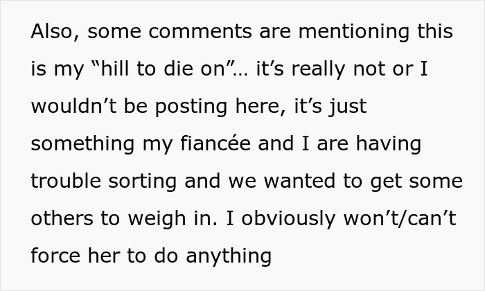 Man Wonders If He Is Wrong To Want His Fiancée To Have His Last Name When She Doesn’t Man Wonders If He Is Wrong To Want His Fiancée To Have His Last Name When She Doesn’t