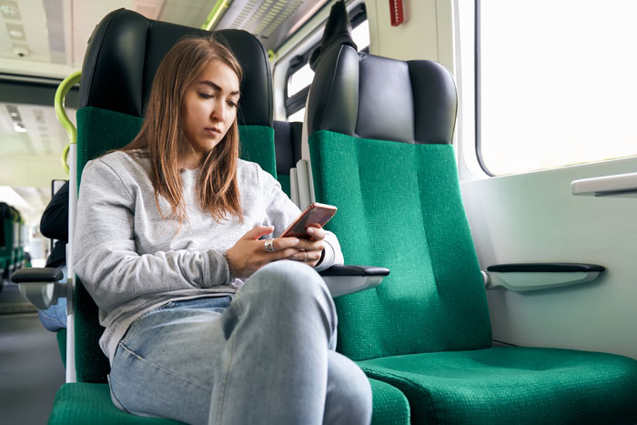 Travelers who reserved seats in the quieter part of the train found a great way to weed out passengers who were blasting their 