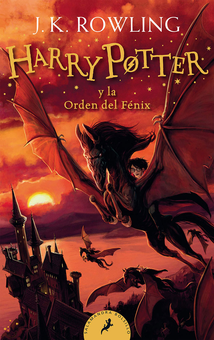 Cover for "Harry Potter And The Order Of The Phoenix" book