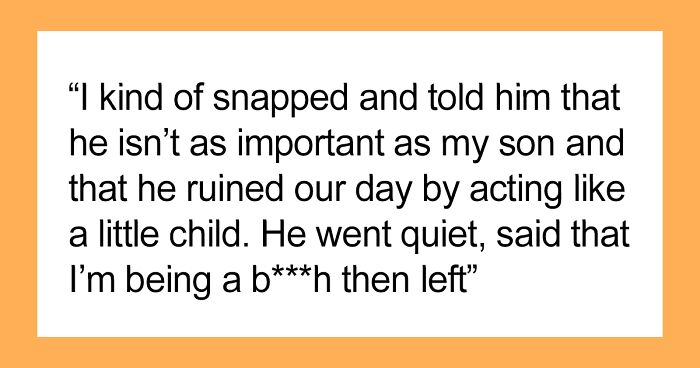 Kid Curses Out Mom’s Boyfriend As He Ruined Their Day Out, Woman Backs Him And Sparks A Conflict
