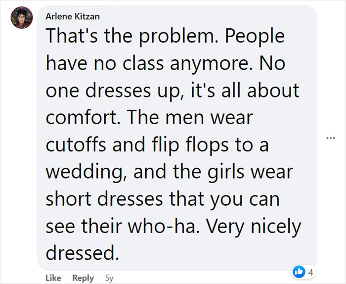 People online are having massive debates about whether white crocs go well with wedding dresses, and tastes vary wildly