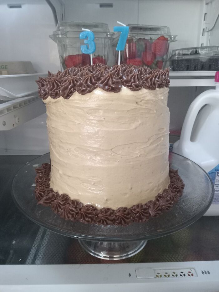 Peanut Butter Chocolate Cake For My Moms 36th B Day