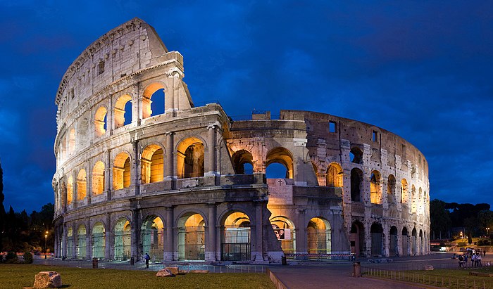 This Picture Of The Colosseum. It's Beautiful