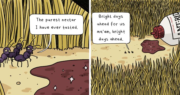 Absurd-Yet-Funny Situations: 30 New Comics By This Artist