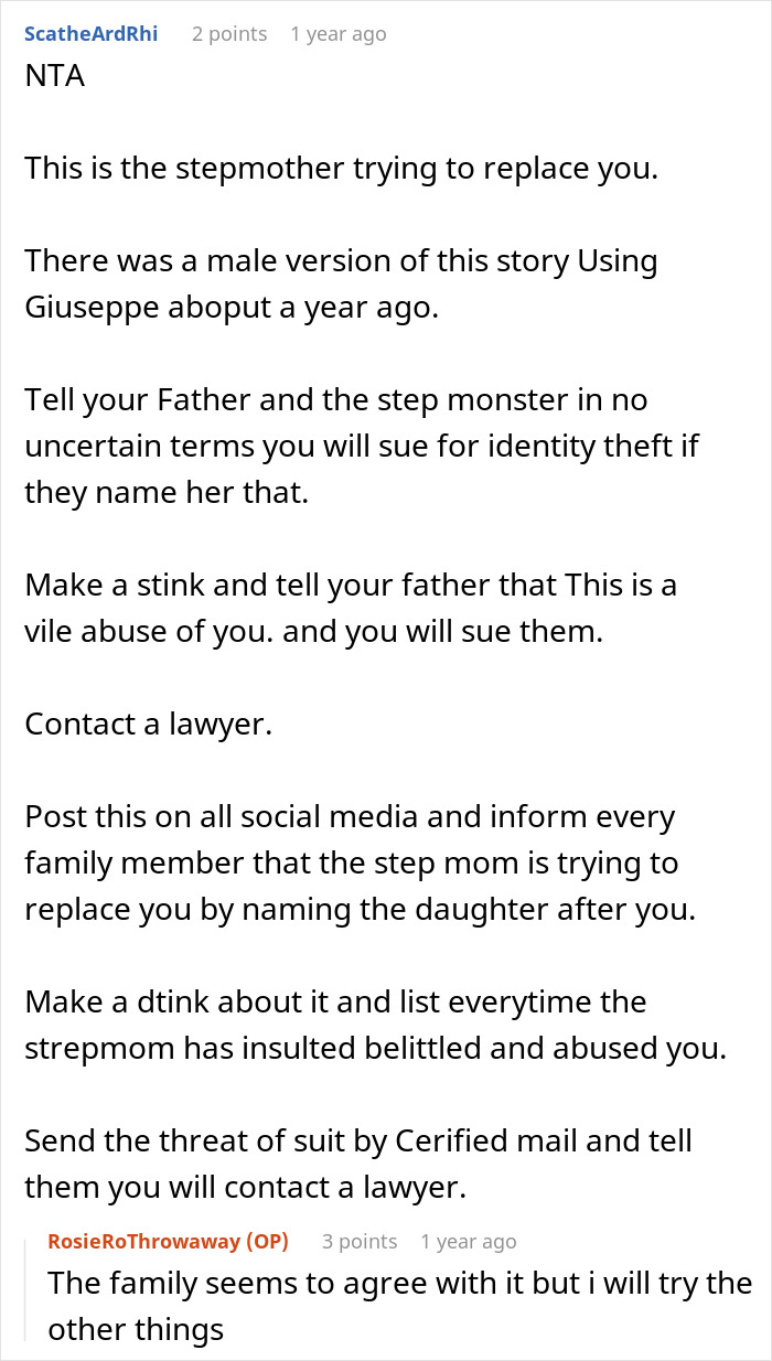 “Am I A Jerk For Not Wanting My Sister To Be Named Like Me?” “Am I A Jerk For Not Wanting My Sister To Be Named Like Me?”