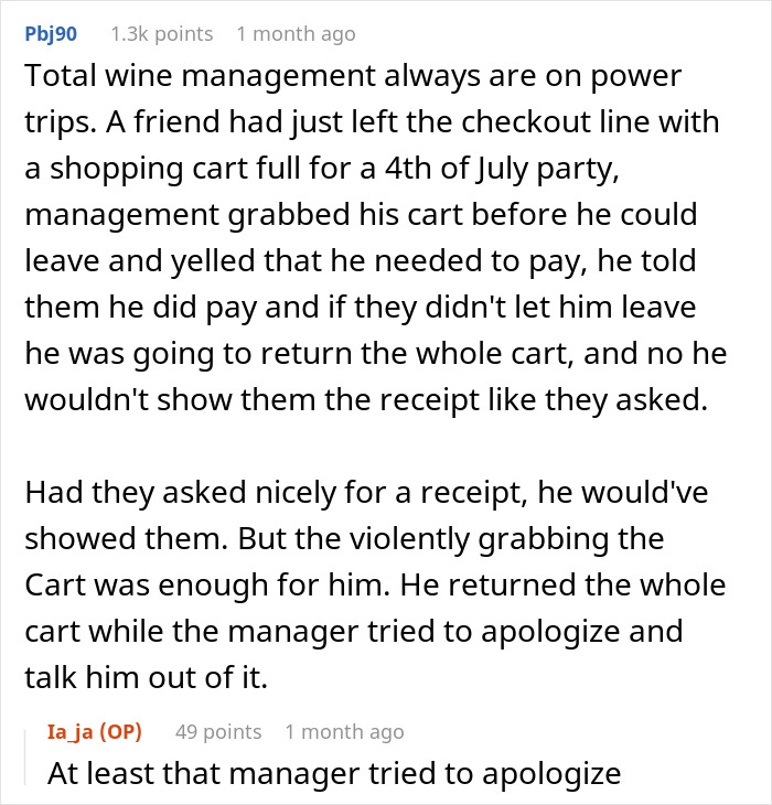 Customer Is Denied Wine Purchase By Power-Tripping Staff, Gets Sweet Revenge By Using Their Own Policy Against Them Customer Is Denied Wine Purchase By Power-Tripping Staff, Gets Sweet Revenge By Using Their Own Policy Against Them