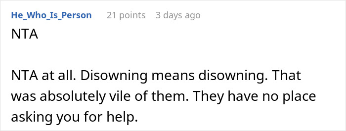 Daughter Who Was Disowned By Her Parents For Being Gay Refuses To Support Them Financially, Wonders If She's Being Cruel Daughter Who Was Disowned By Her Parents For Being Gay Refuses To Support Them Financially, Wonders If She's Being Cruel
