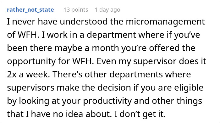 Manager Gets A Dose Of Malicious Compliance After Penalizing Team For Working From Home Manager Gets A Dose Of Malicious Compliance After Penalizing Team For Working From Home