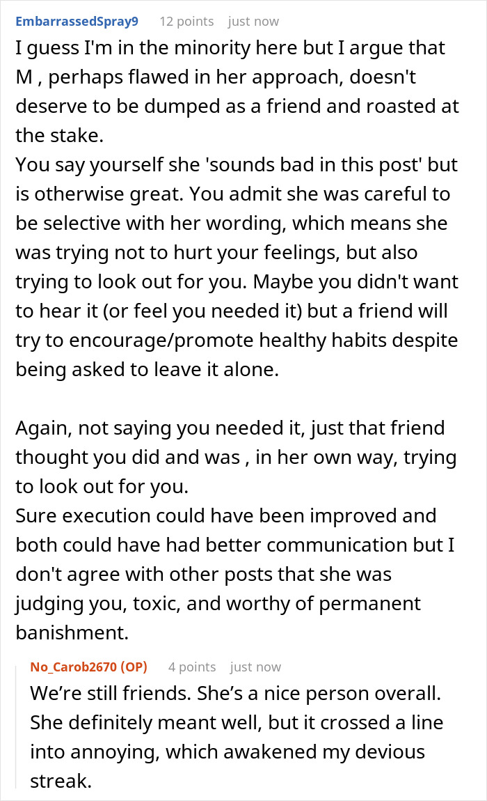 Woman Lies About Her Weight And Waits Until Friend Notices She Lost 50 Pounds, But She Only Realizes When A Mutual Friend Points It Out Woman Lies About Her Weight And Waits Until Friend Notices She Lost 50 Pounds, But She Only Realizes When A Mutual Friend Points It Out