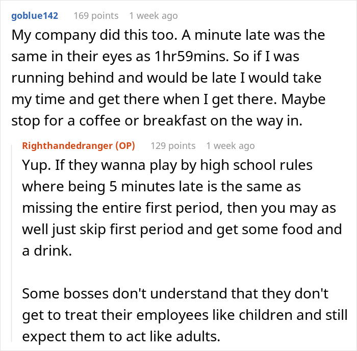 Boss, Tired Of People Not Coming In At 6 AM Sharp, Decides To Punish Them By Docking 15 Mins, But It Quickly Comes Back To Bite Him Boss, Tired Of People Not Coming In At 6 AM Sharp, Decides To Punish Them By Docking 15 Mins, But It Quickly Comes Back To Bite Him