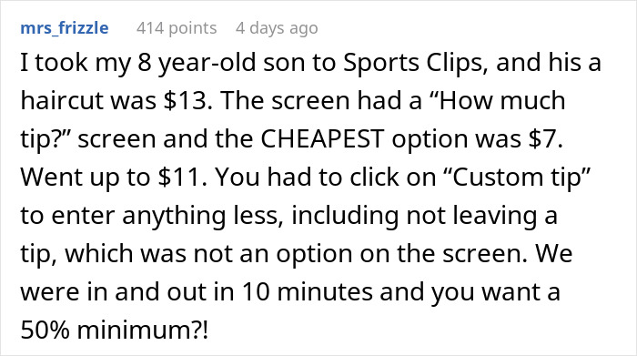 Guy Always Leaves A $5 Tip On His $20 Haircut, And His Barber Seems Very Disappointed