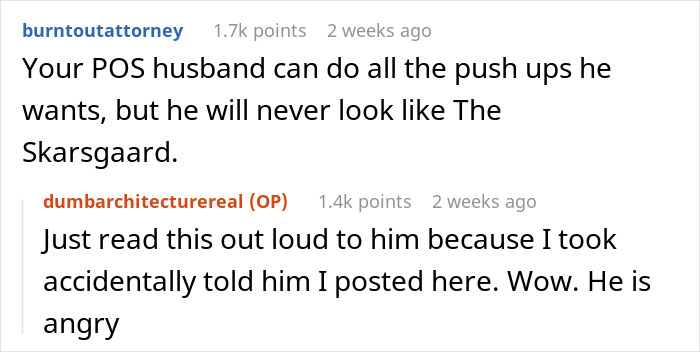 Wife Gains 4kg And Her Husband Keeps Pointing Out That He “Likes Them Petite”, So She Bites Back Wife Gains 4kg And Her Husband Keeps Pointing Out That He “Likes Them Petite”, So She Bites Back