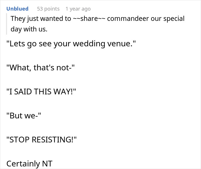 "Every Night They'd Call With Ultimatums": Couple Is Fed Up With Their Families Arguing Over Their Wedding And Decide To Elope "Every Night They'd Call With Ultimatums": Couple Is Fed Up With Their Families Arguing Over Their Wedding And Decide To Elope