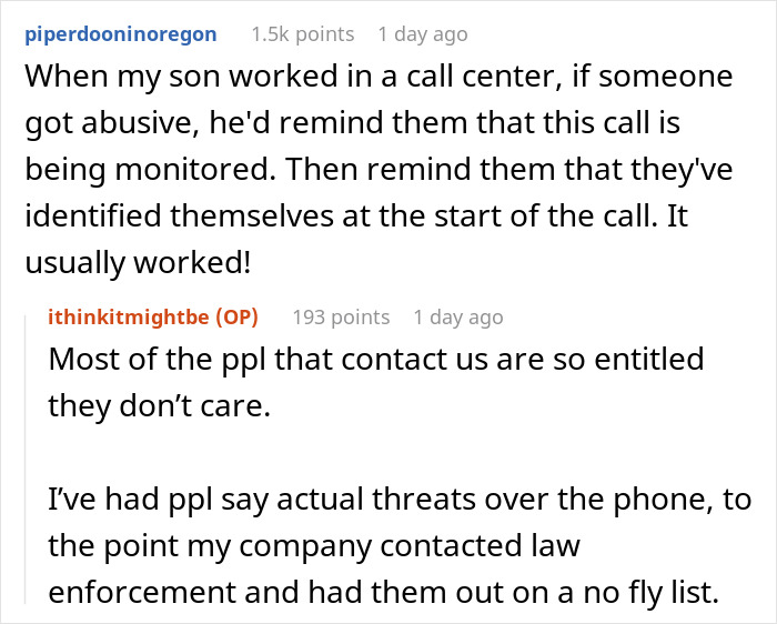 “Well, Terminate It, Then”: Karen Doesn’t Expect Employee To Actually Terminate Their Call After She Dares Him