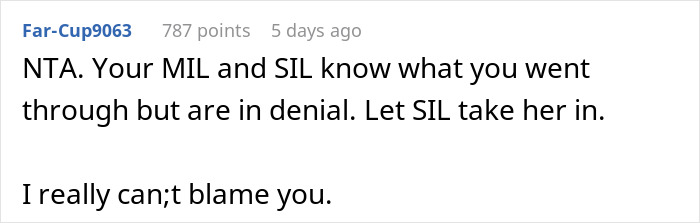 Mom Refuses To Help MIL Who Abandoned Them When They Were Homeless, Laughs In Her Face Mom Refuses To Help MIL Who Abandoned Them When They Were Homeless, Laughs In Her Face