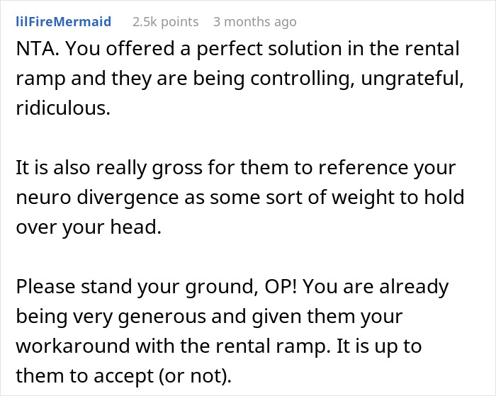 After Suggesting To Use A Temporary Ramp So Her House Can Be Accessible For A Wedding, Woman Exposes The Insulting Bride-To-Be And The Wedding Is Called Off After Suggesting To Use A Temporary Ramp So Her House Can Be Accessible For A Wedding, Woman Exposes The Insulting Bride-To-Be And The Wedding Is Called Off