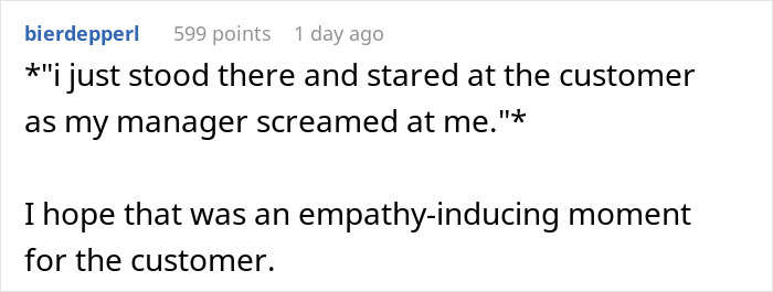 Cashier Strongly Advises Karen Not To Ask For A Manager But She Does Anyway, Ends Up Regretting It Cashier Strongly Advises Karen Not To Ask For A Manager But She Does Anyway, Ends Up Regretting It
