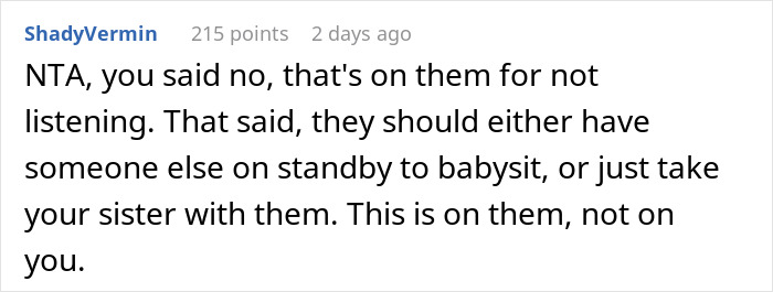 Man Asks If He’s A Jerk For Wanting To Celebrate His Wedding Anniversary With His Wife Instead Of Babysitting His Sister Man Asks If He’s A Jerk For Wanting To Celebrate His Wedding Anniversary With His Wife Instead Of Babysitting His Sister