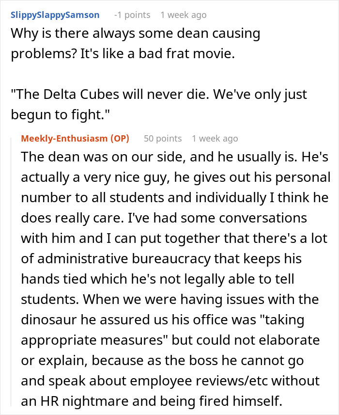Med Students Are Told To Skip Lunchtime By Teaching Staff, Make Joint Decision Not To Follow These Demands, Get Reported To The Dean Med Students Are Told To Skip Lunchtime By Teaching Staff, Make Joint Decision Not To Follow These Demands, Get Reported To The Dean