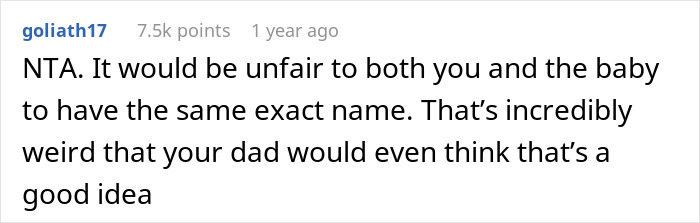 “Am I A Jerk For Not Wanting My Sister To Be Named Like Me?” “Am I A Jerk For Not Wanting My Sister To Be Named Like Me?”