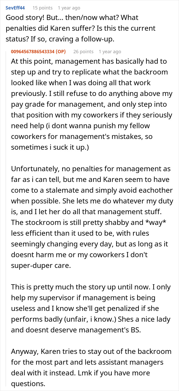 Karen Boss Tells Off Overworked And Underpaid Employee For Taking A 5-Minute Break, They Stop Doing Her Job For Her Karen Boss Tells Off Overworked And Underpaid Employee For Taking A 5-Minute Break, They Stop Doing Her Job For Her