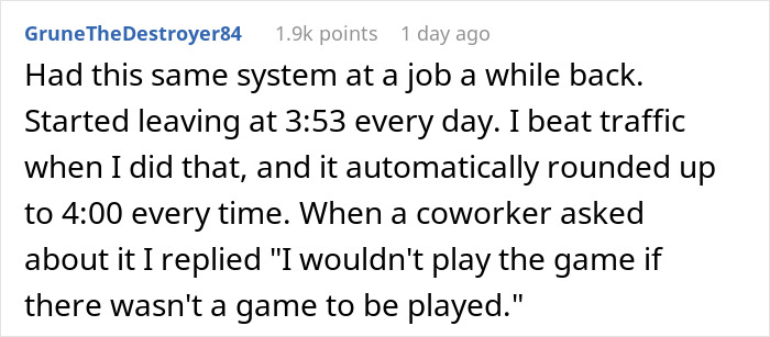 "She Saw Me Punching In And Out": Employee Figures Out How To Cheat The Punch Card System After Being Reprimanded By Boss "She Saw Me Punching In And Out": Employee Figures Out How To Cheat The Punch Card System After Being Reprimanded By Boss