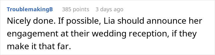Couple Steal The Spotlight From Woman Celebrating 30th Birthday By Getting Engaged, Her Friend Ruins Their Moment In Kind Couple Steal The Spotlight From Woman Celebrating 30th Birthday By Getting Engaged, Her Friend Ruins Their Moment In Kind