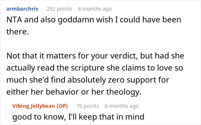 "Someone Has To Save The Boy": Religious Woman Baptizes Her Nephew Behind Everyone's Back, Receives Hilarious Revenge "Someone Has To Save The Boy": Religious Woman Baptizes Her Nephew Behind Everyone's Back, Receives Hilarious Revenge