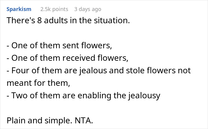 Boyfriend Showers His GF With Flowers And Presents On Valentine's Day, This Enrages Her Sisters' Husbands Boyfriend Showers His GF With Flowers And Presents On Valentine's Day, This Enrages Her Sisters' Husbands
