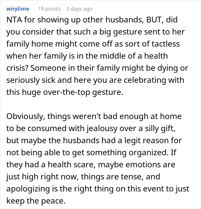 Boyfriend Showers His GF With Flowers And Presents On Valentine's Day, This Enrages Her Sisters' Husbands Boyfriend Showers His GF With Flowers And Presents On Valentine's Day, This Enrages Her Sisters' Husbands