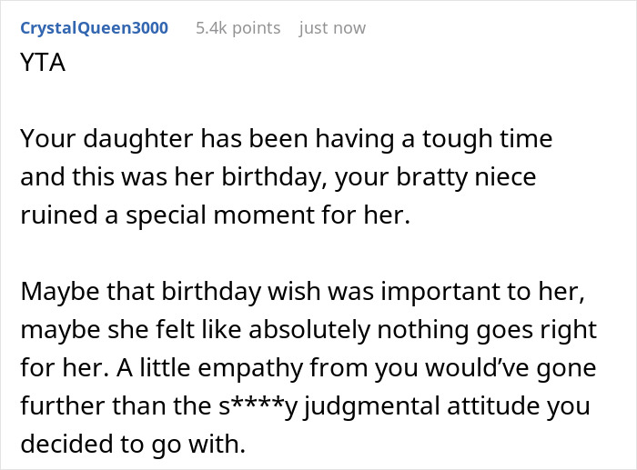 Man Who Proposed To This 23 Y.O. Woman Passes Away, So She’s Grieving But Dad Thinks She’s Being A Brat For Crying At Her Birthday