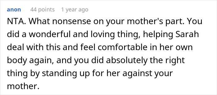 “AITA For Uninviting My Mother From My Wedding After She Called My Wife Indecent For Having Plastic Surgery?” “AITA For Uninviting My Mother From My Wedding After She Called My Wife Indecent For Having Plastic Surgery?”